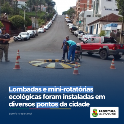 Portal do Cidadão PREFEITURA MUNICIPAL DE PANAMBI RS Lombadas e